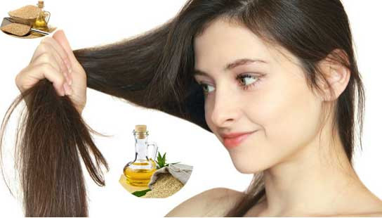 Chỉ cần hòa trộn, thấm ướt da đầu rồi dùng bôi lên tóc, tiến hành massage chân tóc vùng bị rụng tóc để cho tinh dầu thẩm thấu vào nang tóc, bạn có thể dùng hỗn hợp thoa trực tiếp lên tóc hoặc nhỏ vào nước ấm để tạo nước gội đầu thay cho dầu gội. Ảnh: dauhatme.com.