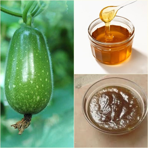Gọt vỏ và ruột bí đao. Dùng máy ép lấy nước. Có thể cho thêm ít muối hoặc mật ong để thưởng thức. Sử dụng nước ép bí đao này trước bữa ăn để tạo cảm giác no lâu cho dạ dày. Ảnh: kinhnghiemgiamcanhieuqua.vn.