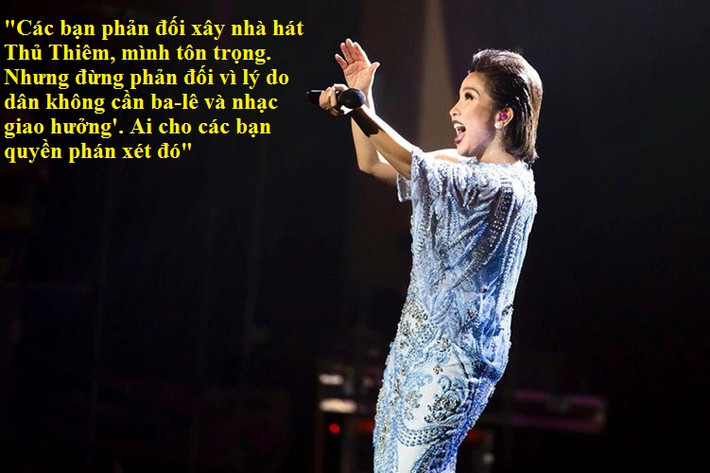 Trước nhạc sĩ Lưu Thiên Hương, diva Mỹ Linh cũng "điêu đứng" vì scandal "vạ miệng". Theo đó, vào tháng 10 năm ngoái, Mỹ Linh bị chỉ trích gay gắt khi bày tỏ quan điểm quanh dự án xây dựng “nhà hát 1.500 tỷ” ở Thủ Thiêm (TP HCM). Sự việc khiến giọng ca "Hương ngọc lan" rút ra bài học: "Một việc cho dù mình có thành ý nhưng vẫn có thể bị hiểu sai nên bản thân tôi sẽ rút kinh nghiệm sâu sắc về việc này". Ảnh: Đại Ngô NAG.