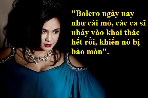 Ca sĩ Thanh Lam cũng từng vướng phải những lời chỉ trích vì phát ngôn "vạ miệng" của mình. Cô từng nhận định: "Bolero ngày nay như cái mỏ, các ca sĩ nhảy vào khai thác hết rồi, khiến nó bị bào mòn".