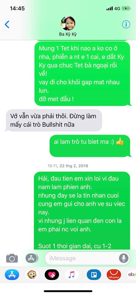 Châu cho rằng chuyện cấm Hải gặp con từ Tết 2018 đến nay là chưa chính xác vì Châu nói rõ Hải có thể qua nhà Châu thăm con, hoặc Châu đưa con qua nhà Hải và đợi đón về.