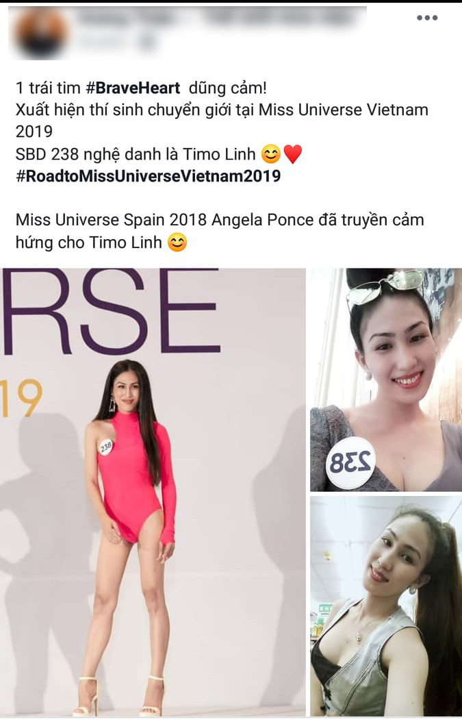 Trần Nhật Linh muốn khẳng định bản thân khi đến với HHHV VN. Đương kim Hoa hậu Hoàn vũ Tây Ban Nha - Angela Ponce chính là nhân vật truyền cảm hứng để cô gái miền Tây này quyết tâm tham gia cuộc thi.