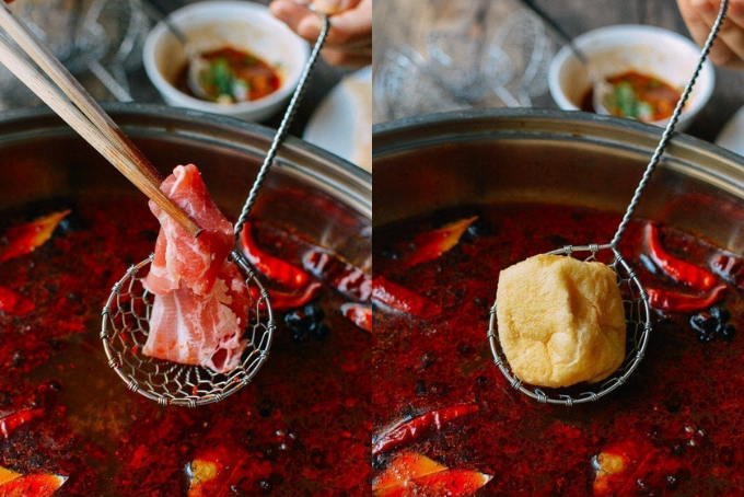 Một số lưu ý khi ăn lẩu để bảo vệ cơ thể: Không nên giữ thói quen nhúng tái, nên để đồ ăn trong nước lâu hơn để thực phẩm chín kỹ. Tránh để ký sinh trùng có cơ hội xâm nhập vào cơ thể. Không nên đun nước lẩu quá lâu vì như vậy sẽ làm tăng hàm lượng nitric, vitamin bị phân huỷ. Nên thay nước lẩu 60 phút một lần. Chỉ nên ngồi ăn lẩu từ 2 tiếng đổ lại. Vì ngồi ăn quá lâu sẽ khiến tăng tiết dịch mật, dịch tuỵ dẫn đến rối loạn dạ dày và còn có nguy cơ tăng lượng cholesterol, ảnh hưởng đến huyết áp. Ảnh Internet