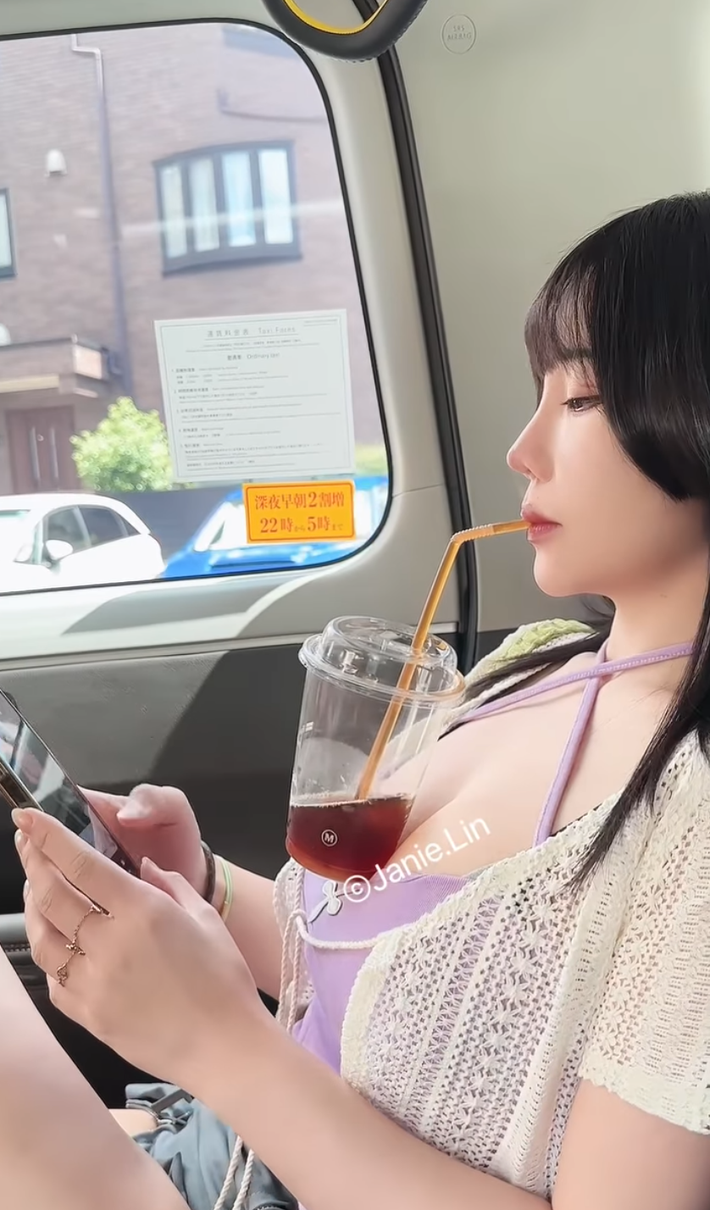 Hot girl Janie Lin (Đài Loan) là cái tên không mấy xa lạ với những người dùng mạng xã hội. Ảnh: IG janie.lin