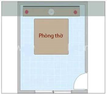 8. Bàn thờ không được đặt dưới xà ngang. Nếu xà ngang trên trần nhà ở ngay trên bàn thờ, sẽ sản sinh ra sát khí áp lực, khiến cho các thành viên trong gia đình đau đầu, thần kinh suy nhược, nặng thì khiến vận thế trong gia đình bị ảnh hưởng. Do đó, cần đặt bàn thờ ở nơi khác hoặc bỏ xà ngang. (Ảnh: Bergeoned)