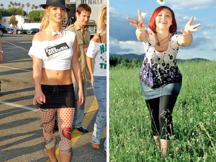 Quần legging kết hợp váy ngắn được yêu thích đến mức xuất hiện nhan nhản với thời trang đường phố lẫn thời trang sự kiện.