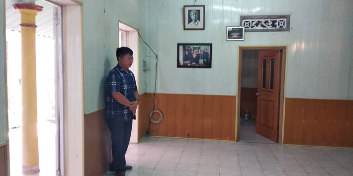 Anh Hồng cho biết thêm, bên trong ngôi nhà của cụ được trang trí rất đơn sơ, giản dị, đúng với phong cách và con người của nguyên Tổng Bí thư Đỗ Mười.