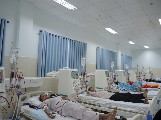 Chuột rút thường gặp ở tháng đầu của chạy thận hơn là giai đoạn về sau. Nó cũng thường xảy ra nhất liên quan đến tụt huyết áp, nhưng vẫn thường kéo dài dai dẳng sau khi huyết áp đã phục hồi đầy đủ. Ảnh: plo.