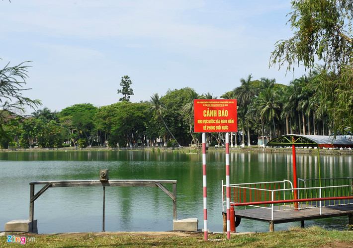 Đây là công viên lớn nhất và từng được người dân ví như "lá phổi xanh" của TP Đà Nẵng.