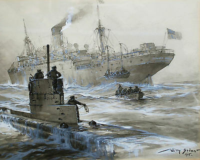 Tổng cộng trong cuộc chiến này, tàu ngầm U-boat của Đức đã "ghi công" đánh chìm tổng cộng 395 tàu chiến (trong đó có 3 thiết giáp hạm, 17 tàu sân bay, 32 tàu tuần dương, 122 khu trục hạm), và hơn 5.000 tàu vận tải, khiến 45.000 người thiệt mạng. Và U-boat được "vinh danh", đứng đầu trong số các "sát thủ" trên biển.