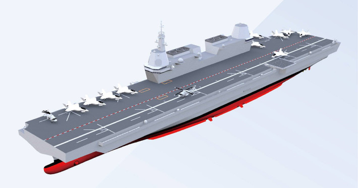 Tập đoàn Hyundai Heavy Industries đã giành được hợp đồng thiết kế vào cuối năm ngoái và dự kiến trong 5 năm tới thì con tàu sân bay này sẽ hoàn thành. Như vậy, Hàn Quốc chính là quốc gia thứ 2 tại Đông Á sau Trung Quốc sở hữu tàu sân bay và là quốc gia thứ 4 tại Châu Á sở hữu tàu sân bay chuyên dụng sau Ấn Độ, Trung Quốc và Thái Lan.