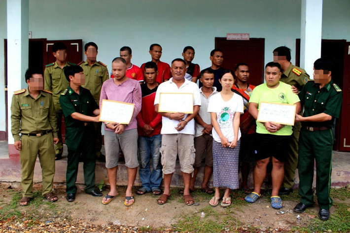 Đường dây ma túy "khủng" này do đối tượng Lam Phun Xi La Xa (47 tuổi, trú tại huyện Nọng Khai, tỉnh Thái Lan) cầm đầu. 10 đối tượng còn lại là người Lào.
