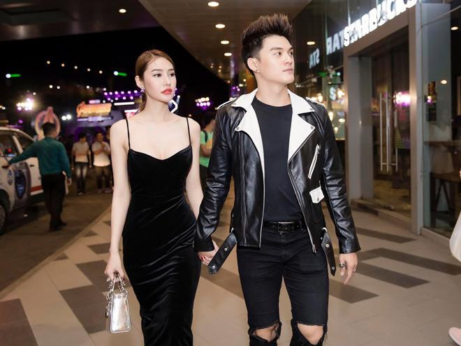 Lâm Vĩnh Hải và Linh Chi thường xuyên xuất hiện với nhau trong những bộ đồ đôi bắt mắt. Ảnh: eva.