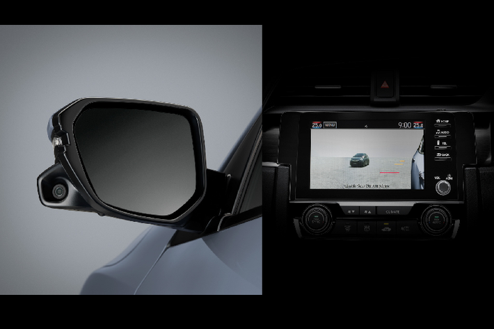Tại Thái Lan, Civic RS hatchback mới được trang bị tiêu chuẩn gói an toàn và hỗ trợ lái Honda Sensing bao gồm: Phanh giảm thiểu va chạm, hỗ trợ phanh khẩn cấp (CMBS), hỗ trợ giữ làn & cảnh báo chệch làn đường, kiểm soát hành trình thích ứng với tốc độ thấp (ACC với LSF).