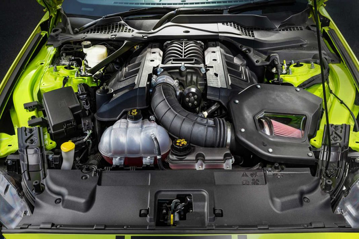 Ford Úc không công bố thông tin chi tiết, tuy nhiên, nếu sử dụng loại siêu nạp này, chiếc xe sẽ có công suất vào khoảng 700 mã lực và 827 Nm mô-men xoắn, ngang với phiên bản cao cấp Shelby GT500 Super Snake. Sức mạnh sẽ được truyền đến bánh sau thông qua hộp số sàn 6 cấp. Để có thể “giải nhiệt” cho động cơ, xe được trang bị bộ tản nhiệt cỡ lớn và bộ tản nhiệt siêu nạp bằng nhôm.