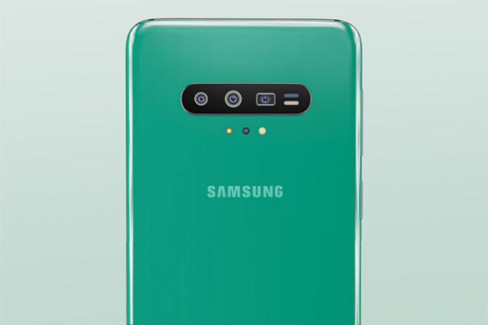 Đây là ý tưởng khá độc đáo khi kết hợp các đặc điểm thiết kế từ Galaxy S và Note. Tuy nhiên, Samsung sẽ khó có thể tạo ra một chiếc máy có phần viền siêu mỏng như ở bản dựng này.