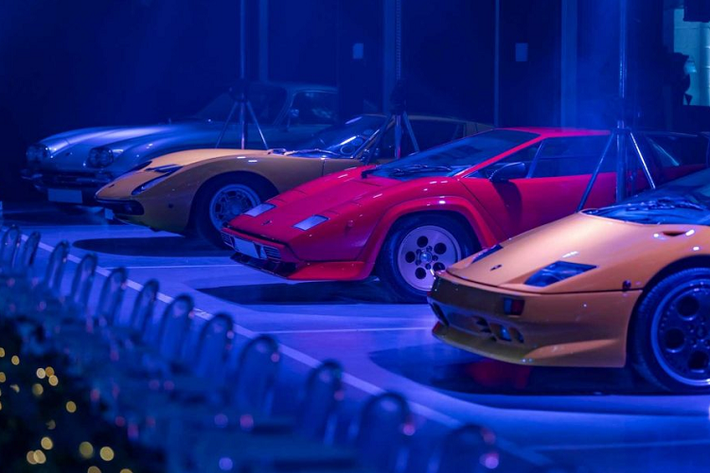 Stevanin sau đó đã lên sân khấu cùng với Paul King, giám đốc dịch vụ của Lamborghini London để thảo luận về phương hướng hoạt động 4 năm sắp tới của Lamborghini Storico.