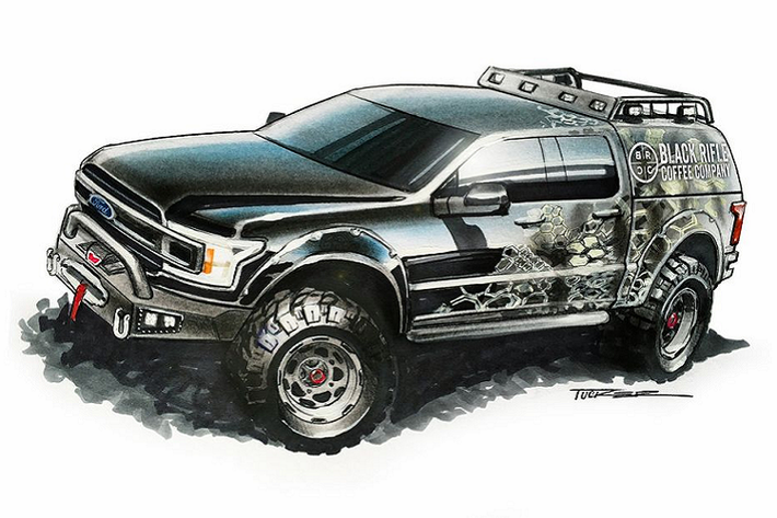 Phiên bản cuối cùng trong bộ sưu tập 5 mẫu xe đặc biệt của Ford tại SEMA 2019 là mẫu F-150 XLT SuperCrew FX4. Cũng giống như phiên bản F-150 Lariat Sport SuperCrew 4x4 với đặc tính chuyên off-road, bản F-150 XLT SuperCrew FX4 cũng như vậy nhưng lại mang trong mình diện mạo lạ mắt và có phần dị biệt hơn. Phiên bản này được trang bị khá nhiều option hay ho như mâm xe 20 inch với lốp Interco SS M-16, giảm xóc Fox, dàn áo bắt mắt, giá nóc, đèn phụ, nắp thùng sau...