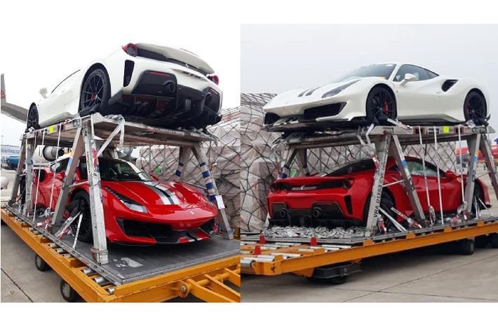 Siêu xe Ferrari 488 Pista ra mắt tại triển lãm Geneva Motor Show vào năm ngoái, đây là phiên bản hiệu năng cao của dòng 488 GTB trước khi nó được kế nhiệm bởi "đàn em" F8 Tributo thuộc thế hệ hoàn toàn mới mà Ferrari Việt Nam đã từng trưng bày tại buổi lễ khai trương trung tâm Dịch vụ Bảo dưỡng xe Ferrari đầu tiên tại Việt Nam.