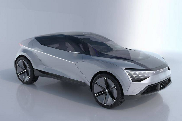 Cùng xuất hiện tại triển lãm là mẫu Concept Futuron, mang hơi hướng thiết kế mới, hiện đại trên các mẫu EV tương lai của hãng.
