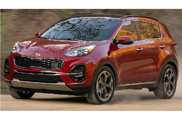 Kia Sportage 2020 – 23.990 USD. Là một trong những mẫu xe SUV phổ thông có khoang lái đẹp nhất, Kia Sportage 2020 cho trải nghiệm lái ở mức chấp nhận được, ghế ngồi rộng rãi và thoải mái, tin cậy và được xếp hạng an toàn cao. Xe sử dụng động cơ tiêu chuẩn 2.4L 4 xi-lanh 181 mã lực phù hợp cho nhu cầu sử dụng hàng ngày. Bản SX Turbo được trang bị động cơ tăng áp 4 xi-lanh 240 mã lực.