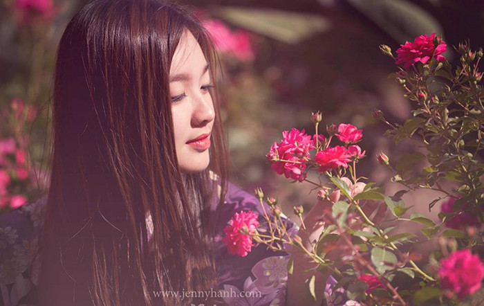 Cô luôn mong muốn hoàn thành các mục tiêu, dự định một cách tốt nhất.