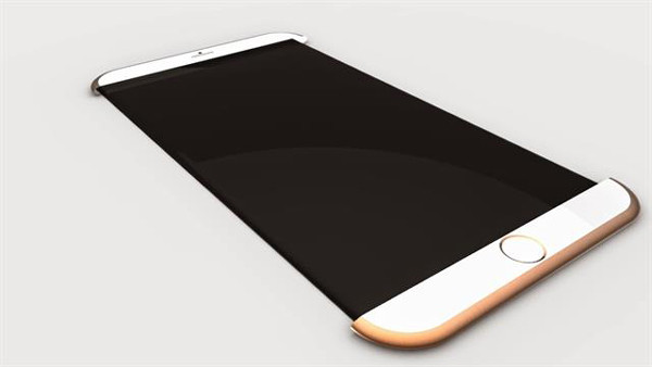 Concept iPhone 7 được tích hợp một màn hình Curved Retina HD gắn vào 2 cạnh trên và dưới, trông rất lạ mắt. Cạnh trên bao gồm máy ảnh trước sau, loa thoại trong khi bên dưới là pin, loa ngoài, jack cắm tai nghe, cổng sạc và cảm biến Touch ID.