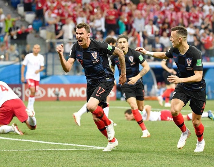 2. Mario Mandzukic (thi đấu 519 phút) 7.59 điểm