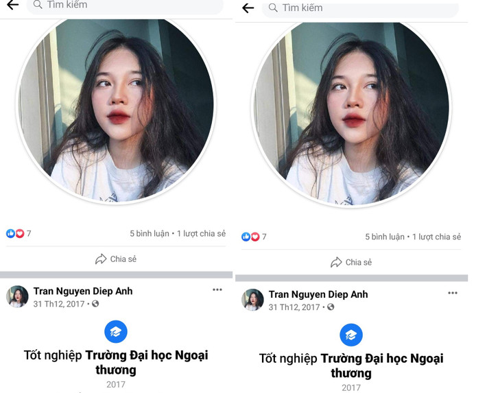 Theo Công an tỉnh Sơn La, từ tháng 5/2020 đến tháng 2/2021, đối tượng Trần Nguyễn Diệp Anh đã sử dụng nick Facebook “Tran Nguyen Diep Anh” đăng bài bán hàng online các mặt hàng túi xách, giày, đồng hồ… trên mạng internet.