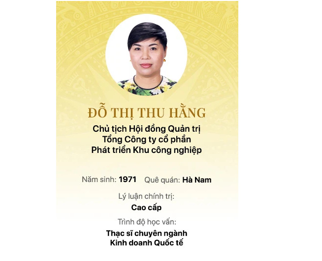 Bà Đỗ Thị Thu Hằng