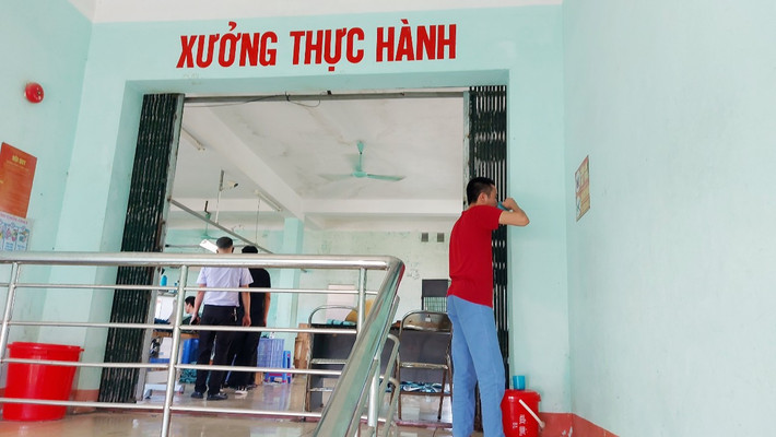 Tại cơ sở, ngoài việc cai nghiện ma túy các học viên được đào tạo nghề.