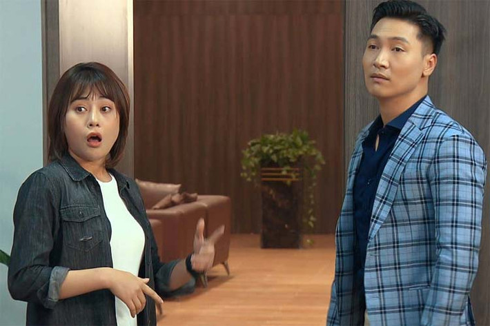 Mạnh Trường – Phương Oanh đang là cặp tình nhân màn ảnh hot nhất khi thể hiện vai nam nữ chính trong bộ phim “Hương vị tình thân”. (Ảnh: Zing)