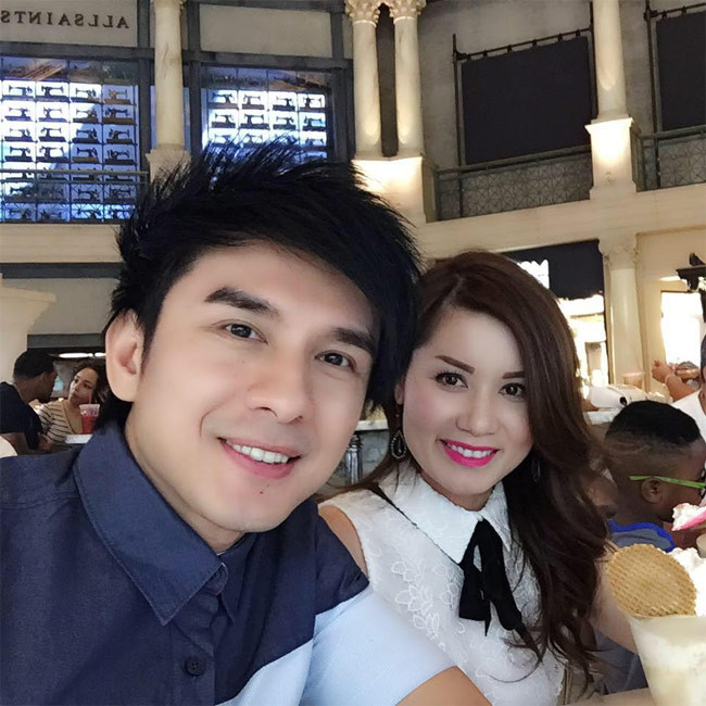 Thủy Tiên, vợ Đan Trường, sinh năm 1986, kém chồng 10 tuổi, là một doanh nhân bất động sản thành đạt ở Mỹ.