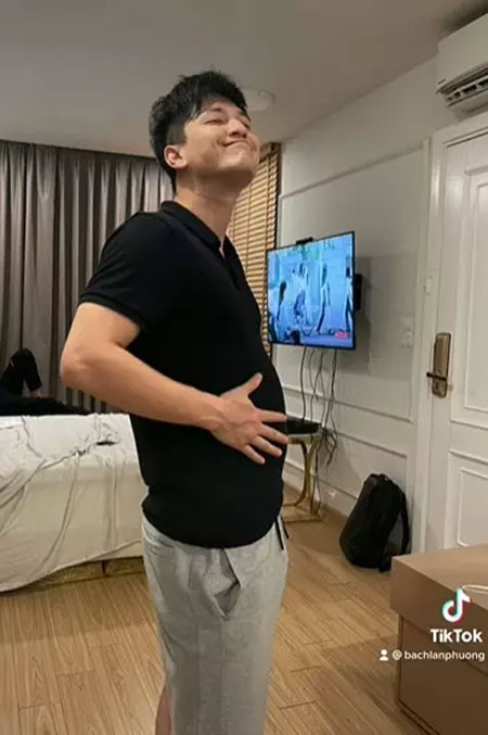 Nhiều người trêu Bạch Lan Phương dùng người yêu như phá bởi vẻ ngoài của nam diễn viên sinh năm 1992 không còn bảnh bao như xưa.