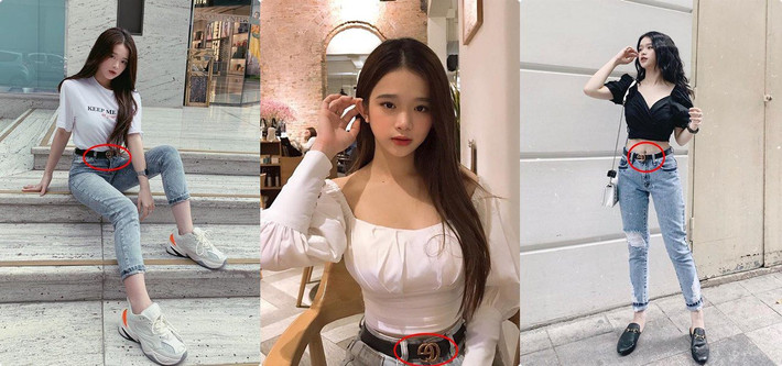 Riêng với hot girl Linh Ka, hơn một lần cô nàng diện sai món đồ này.