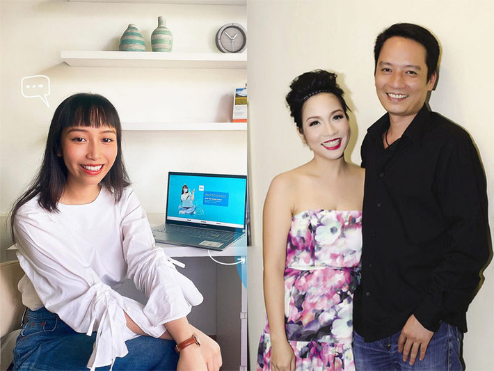 Nếu nhìn qua nhiều người sẽ nhận xét Mỹ Anh giống mẹ Mỹ Linh nhưng thực tế khuôn mặt của cô là bản sao của bố Anh Quân.