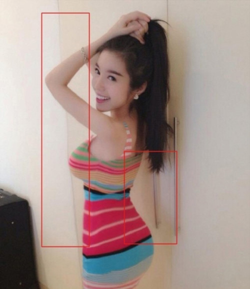 Elly Trần là một trong những hot girl dẫn đầu hội siêu năng lực “bẻ cong vạn vật” để có 3 vòng nở nang.