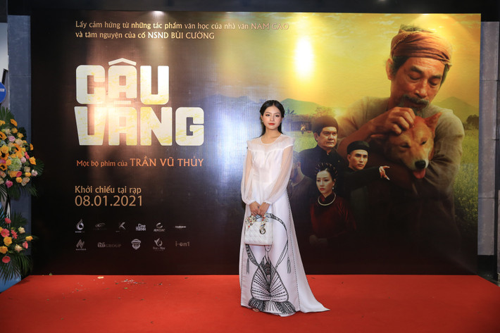 Cải trong "Cậu Vàng" không giấu nổi niềm vui và gửi lời cảm ơn tới khán giả khi phim mới ra rạp được nhiều người quan tâm.