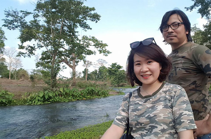 Vợ chồng MC "Ai là triệu phú" thường xuyên dành thời gian đi du lịch, hâm nóng tình cảm.
