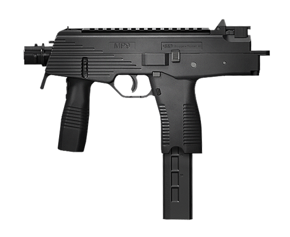 Một mẫu tiểu liên hiện đại đến từ Thụy Sĩ đó là khẩu MP9 Brugger & Thomet; MP9 bắt đầu được sản xuất loạt vào năm 2004, hiện đang phục vụ trong quân đội Thụy Sĩ và các lực lượng thực thi pháp luật của hơn 10 quốc gia, trong đó có cả Nga.