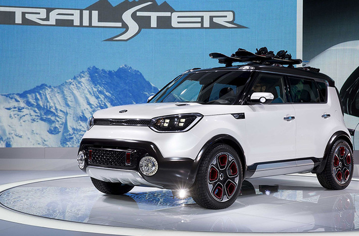 Kia Trail'ster, mẫu xe concept crossover sở hữu hệ thống động cơ hybrid và hệ thống truyền động e-AWD.