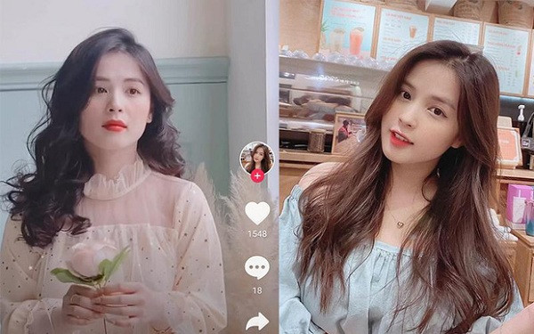 Với Thảo Nari, có vẻ như khi quay clip trên TikTok, khuôn mặt của cônàng trông tròn trịa hơn. Tuy nhiên các đường nét xinh đẹp vẫn ''không lẫn vào đâu''.