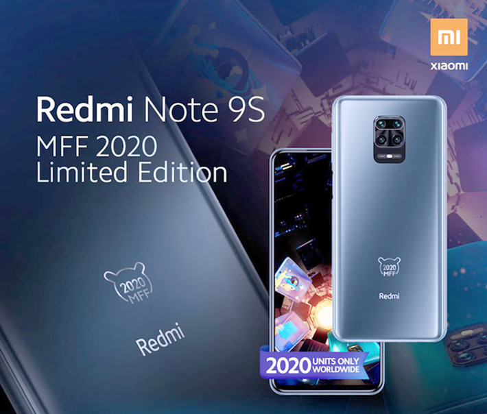 Redmi Note 9S chỉ là phiên bản đổi tên không hơn không kém của chiếc Redmi Note 9 Pro đã ra mắt trước. Đầu tháng 3/2020 Xiaomi lại tiếp tục cho ra mắt một phiên bản Redmi Note 9S Mi Fan Festival 2020 Limited Edition tại sự kiện Mi Fan năm nay.