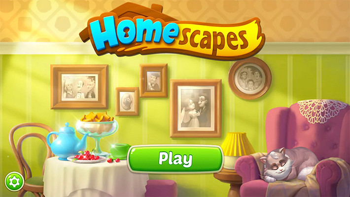 Homescapes là tựa game tương tự như Gardenscapes về cách chơi, đồ hoạ, người dẫn. Tuy nhiên lai sử dụng bối cảnh kiến tạo không gian và những bí mật trong ngôi nhà qua những nhiệm vụ.