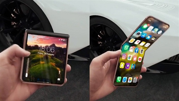 Trước đó, ông William LaCourse, Giáo sư tại Đại học Alfred, Mỹ, khẳng định iPhone màn hình gập có thể ra mắt vào năm 2021. Đồng thời cho biết thêm, Corning - hãng sản xuất kính bảo vệ Gorilla Glass cho smartphone đang phát triển một sản phẩm để sử dụng trên các thiết bị màn hình gập và "sẽ ra mắt trong chưa đầy một năm tới".