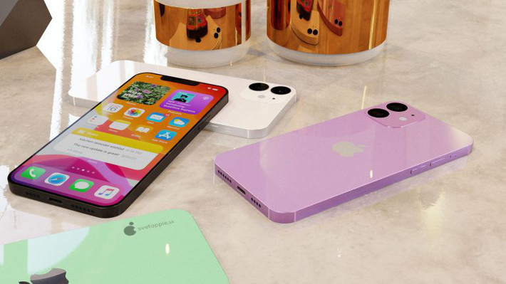 Trang svetapple.sk cũng dựng lại mô hình của iPhone 12 màn hình 5,4 inch với 7 lựa chọn màu sắc khác nhau. Những màu này hiện đang có trên dòng iPhone 11 như trắng, đen, lục, vàng, tím và màu đỏ.