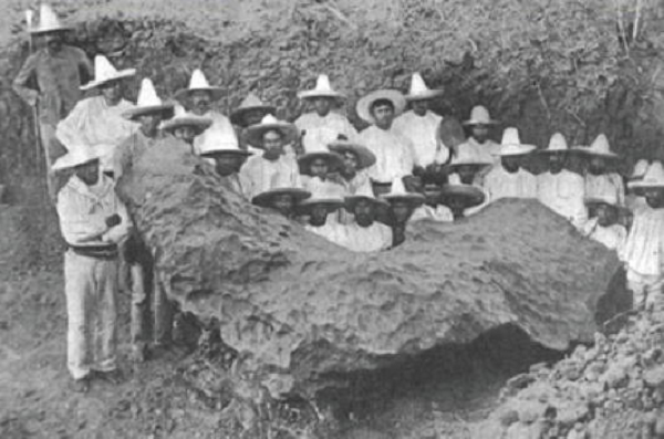 Bacubirito được tìm thấy vào năm 1863 bởi nhà địa chất Gilbert Ellis Bailey ở làng Ranchito, gần thị trấn Sinaloa de Leyva, Mexico.