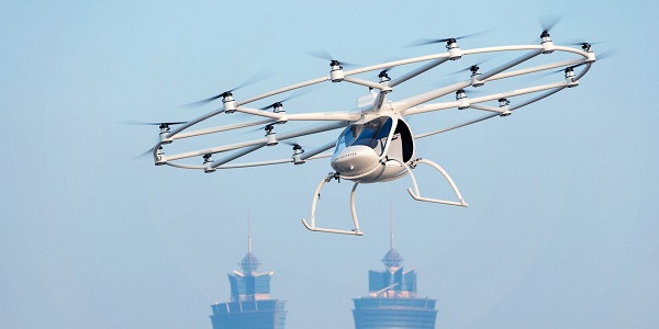 Taxi bay của Volocopter lần đầu được thử nghiệm ở thành phố Bruchsal (Đức), sau đó bay thử thành công ở các thành phố như Dubai (Các Tiểu vương quốc Arab thống nhất), Helsinki (Phần Lan), Las Vegas và Singapore.