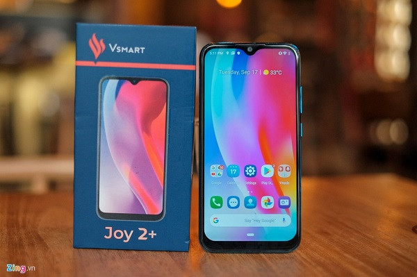 Ra mắt chính thức vào ngày 14/2, Vsmart Joy 3 là sản phẩm thứ 11 của Vsmart kể từ khi thương hiệu thuần Việt này bước chân vào thị trường sản xuất smartphone. Ảnh: Zing