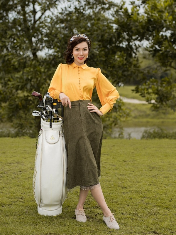 Nói về đam mê và nhiệt huyết dành cho ''môn nhà giàu'' này, nữ MC - golf thủ chia sẻ: ''Khi Hải Anh còn có thể vung gậy, còn có thể cầm mic, Hải Anh vẫn sẽ chia sẻ và lan toả tình yêu Golf, lối sống tích cực, tình yêu cuộc sống đến với mọi người''.